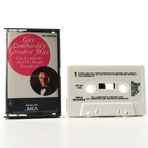 Guy Lombardo's Greatest Hits (Cassette Tape, 1983, MCA) MCAC 245